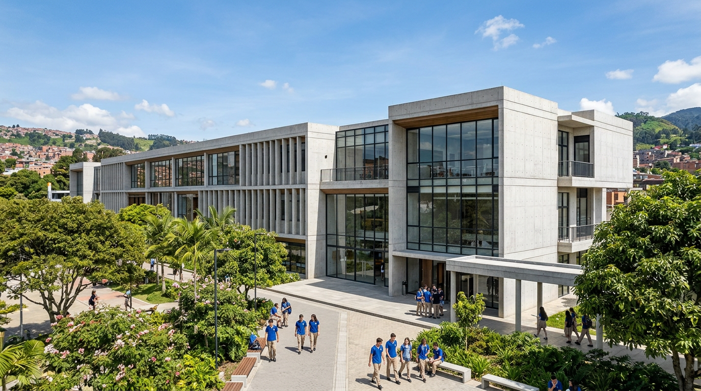 Infraestructura y entorno escolar moderno